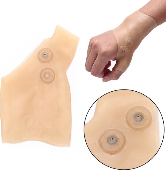 CHLIN®: Magnetische massage Therapie duimbrace voor mannen en vrouwen, jong en oud. verlicht pijn op pols, hand en duim. Iedeaal oplossing voor muisarm en blessure.