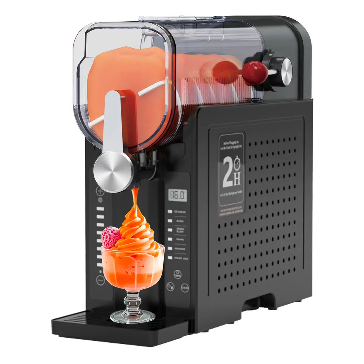 Cuisync 2408B slush- en frozen-drinkmaker - 6 programma’s