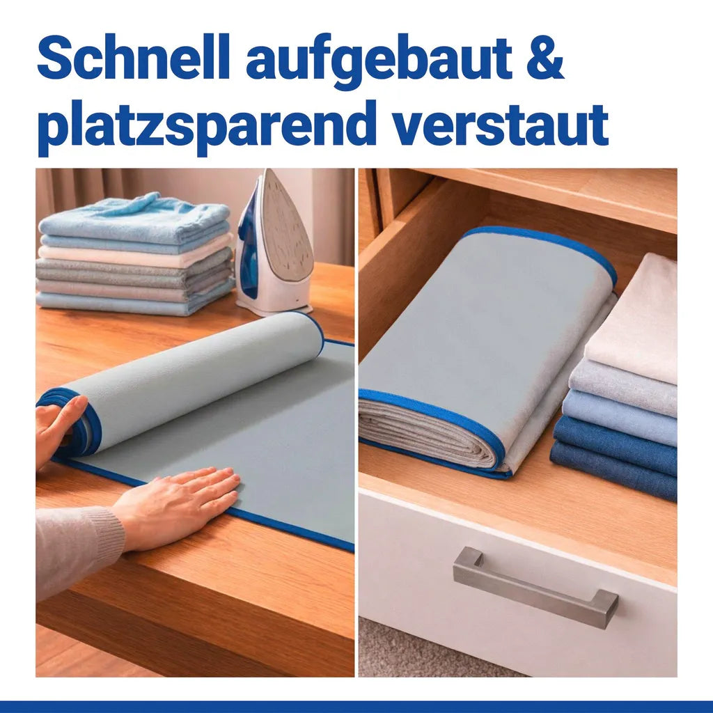 Maximex Thermo Strijkdeken – Katoen & Aluminium – Voor Tafel en Onderweg
