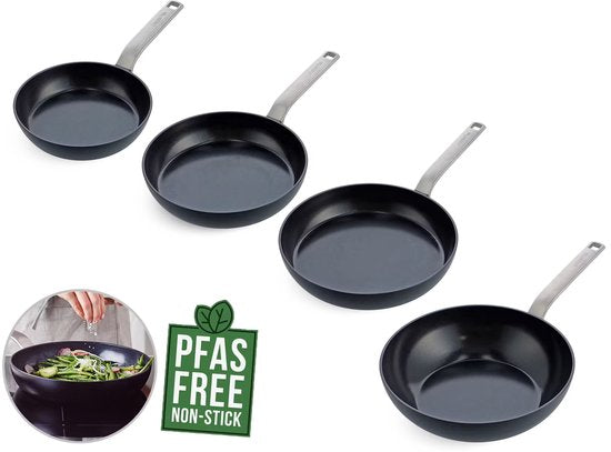 Greenpan Evolution Eco Wokpan - Ø28cm - Keramische Antikleeflaag - PFAS vrij
