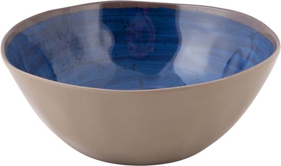 Bo-Camp - Servies - Halo - 12 Stuks - Blauw