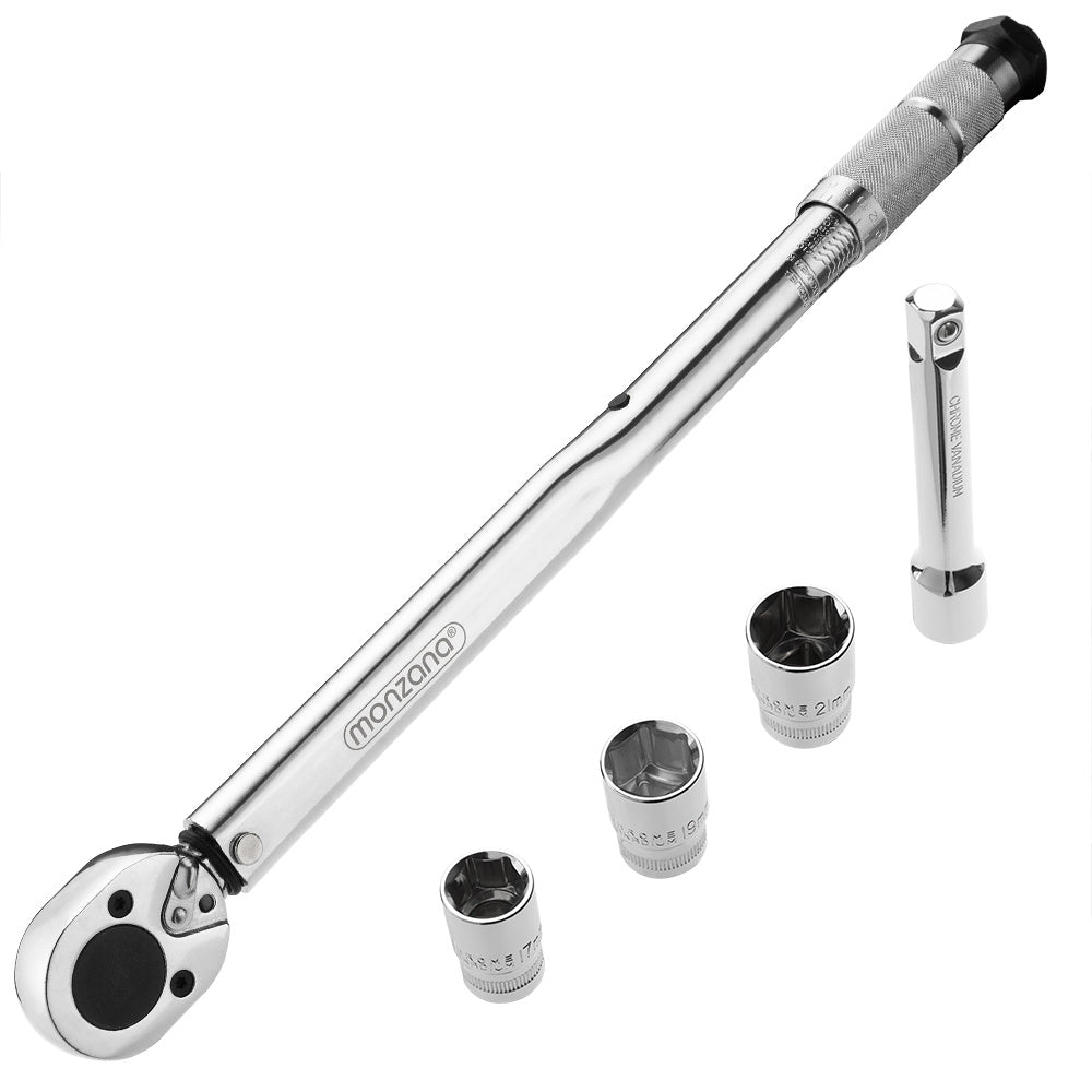 Momentsleutel - 5-delig - 40-210 Nm - Auto
