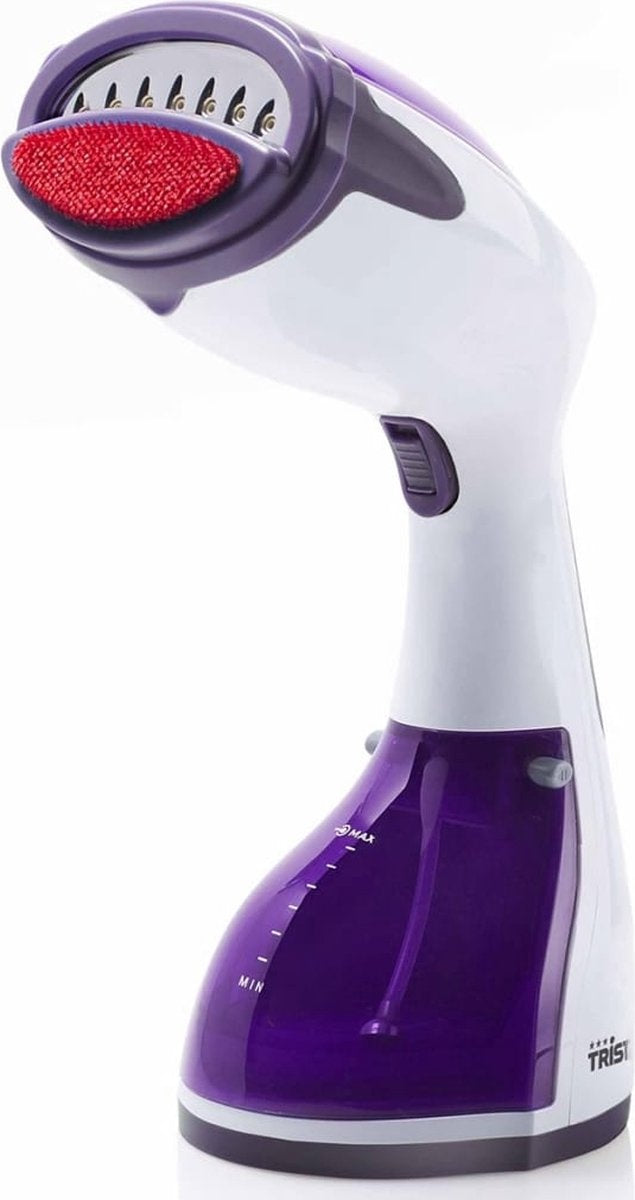 Tristar Kledingstomer ST-8916 - Voor o.a kleding en meubels - Inclusief 2 opzetborstels - Paars/Wit