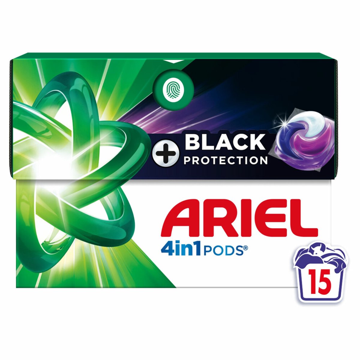 Ariel 4in1 Wasmiddel Pods Revitablack - 15 stuks