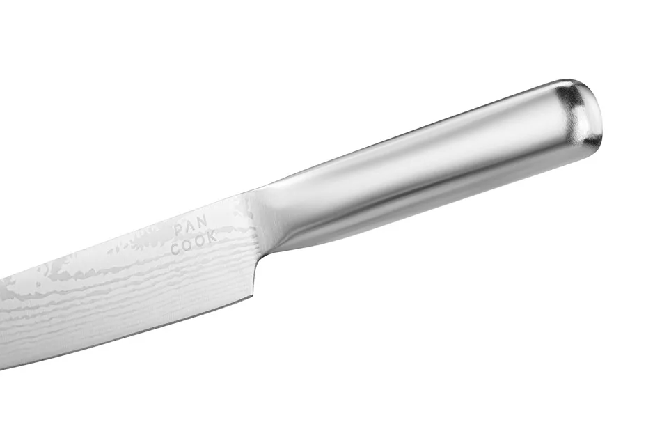 Pan Cook -Elegante 5-delige messenset met stijlvol messenblok
