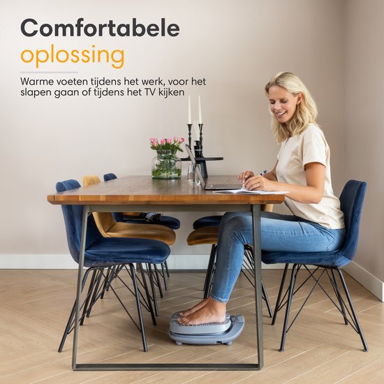 Lifeproducts Voetmassage Apparaat - Massage Apparaat met Trilfunctie - Trilplaat - Bloedcirculatie Massageapparaat - Voetmassageapparaat - Massageapparaten met Verwarming