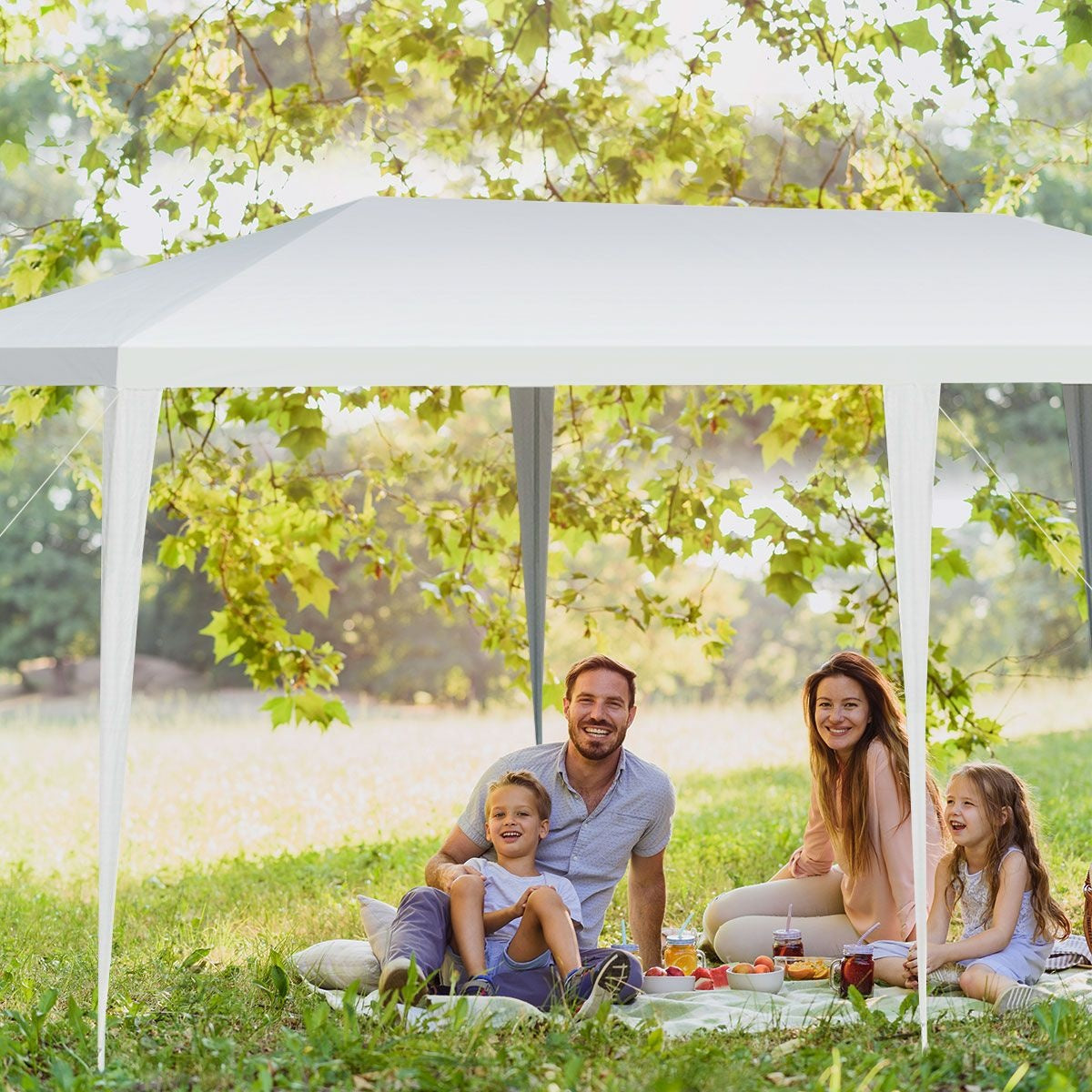 Coast Partytent - Paviljoen - Waterdicht - 300 x 600 cm - Wit