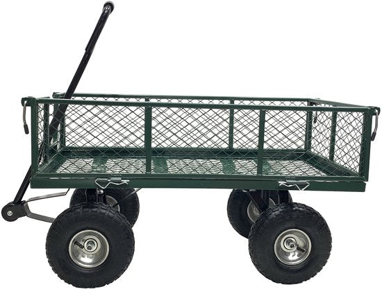 Bolderkar luchtbanden - tuinwagen- tuinkar - bolderwagen - 350 kg belastbaar