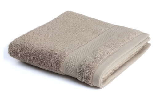 3x DoubleDry Hotel Collectie Handdoek Taupe – 50 x 100 cm – Luxe & Zachte Badtextielset