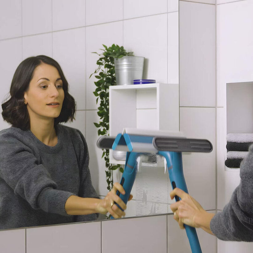 Livington WindowBuddy 3-in-1 raamreiniger met telescopische steel en vuilwatertank