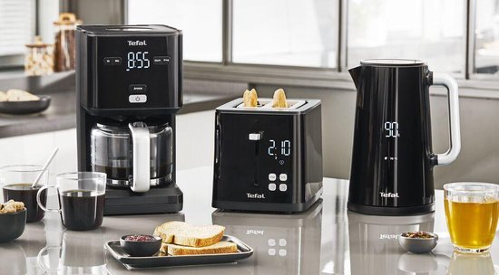 Tefal Smart'N Light KO8508 - 1,7L Waterkoker - Zwart - 5 verschillende temperatuurinstellingen