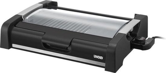 Unold Barbecue Tafelgrill Elektrisch Controlelampje Zwart