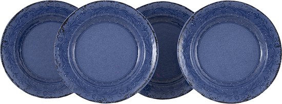 Gimex - Stone Line - Diepbord - Azure - 4 Stuks