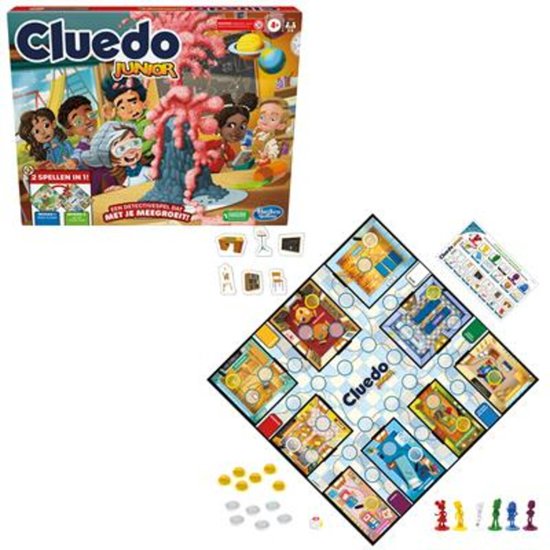 Cluedo Junior - Bordspel - Hasbro Gaming Classic - Gezelschapsspel