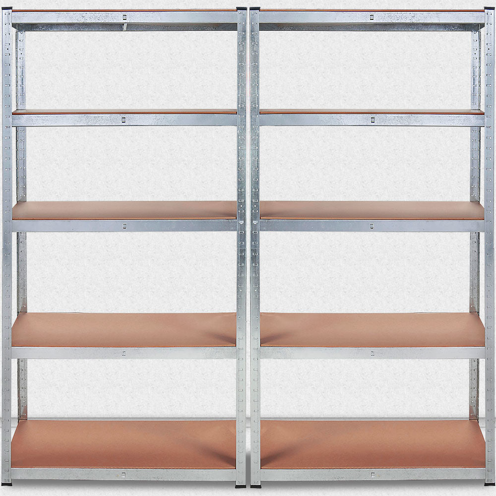 7House zwaar Uitgevoerde Metalen Opbergrek/Stellingkast met 5 legborden - 875kg draagkracht - (HxBxD) 180x90x60 cm - 175kg per plank