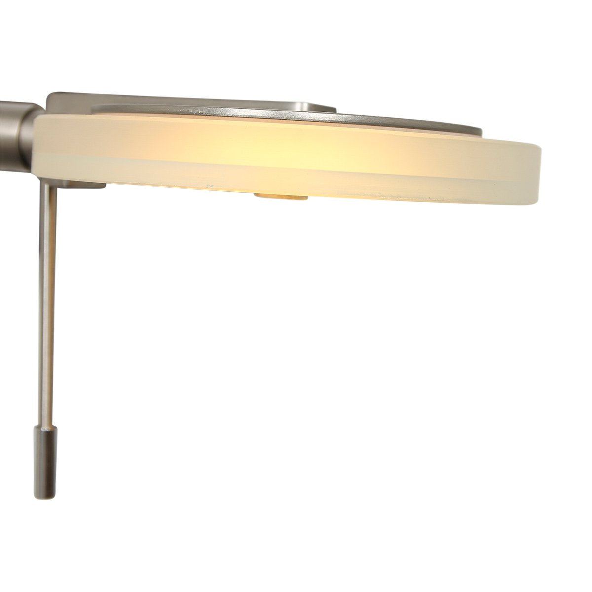 Steinhauer Turound LED - Wandlamp Modern - Staal - H:17cm - Ø:14cm - Universeel - Voor Binnen - Metaal - Wandlampen - Slaapkamer - Woonkamer