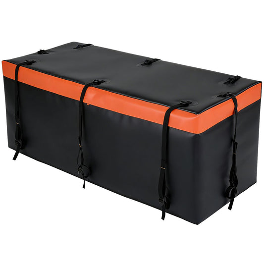 Coast Dakkoffer voor trekhaak - waterdicht - 550 liter - oranje/zwart