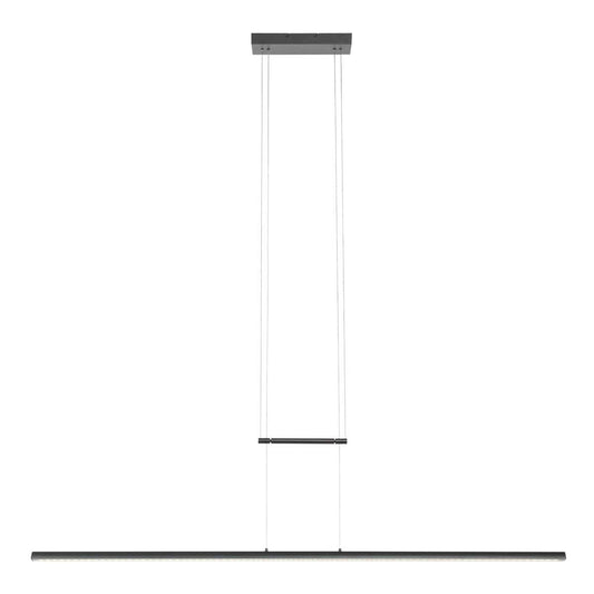 Hanglamp Profilo 3318ZW Zwart 150 cm breed Hoogteinstelbaar van Steinhauer van metaal, kunststof en elektronica
