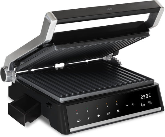 JAP Appliances Integrill – Contactgrill 2000W – Uitklapbaar – Uitneembare Platen