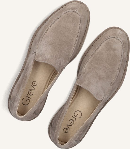 Greve Vito Loafers Heren - Instappers - Taupe - Maat 43,5
