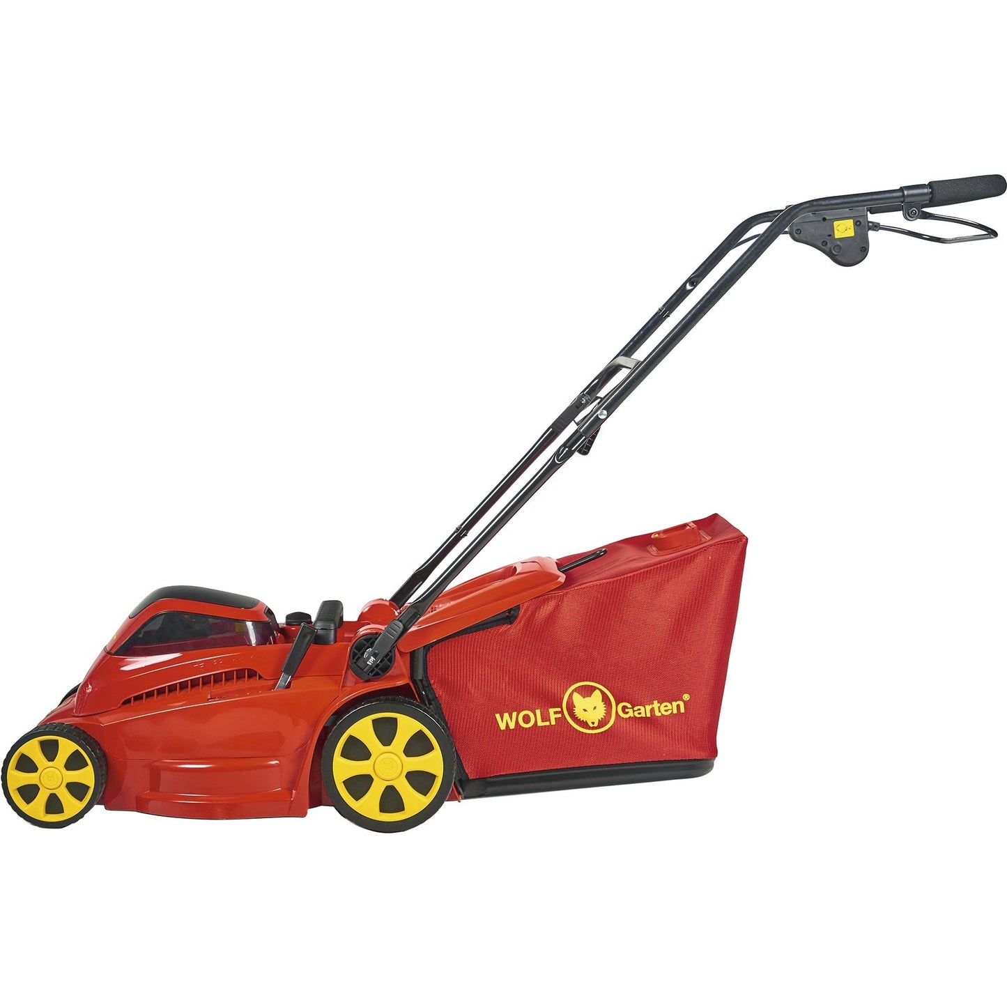 WOLF-Garten LYCOS 40/340 MH Accu Grasmaaier 34 cm Rood – Inclusief 40V 2.5Ah Li-Ion Accu en Snellader