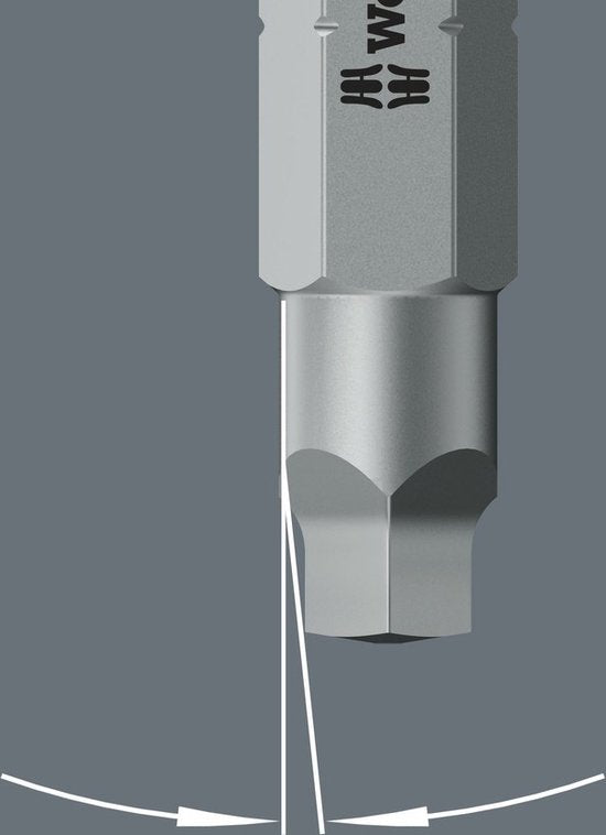 Wera Bit-Check 6 V Universal 1 05056478001 Bitset 6-delig Binnen-vierkant (Robertson) Torsion zone
