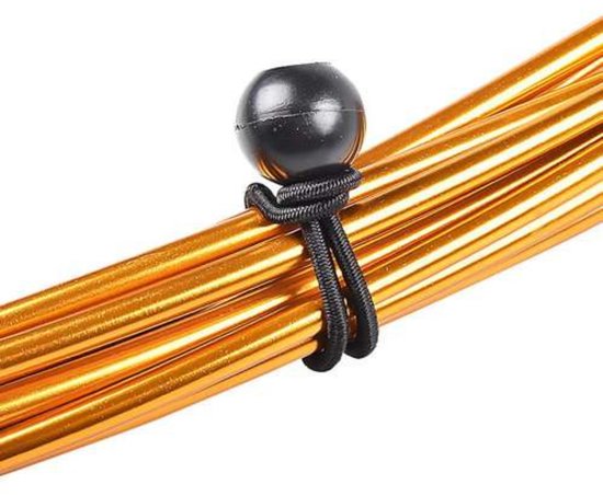 Gardlov Tentspanners met bal - spanelastiek voor zeildoek - 10 stuks 3016