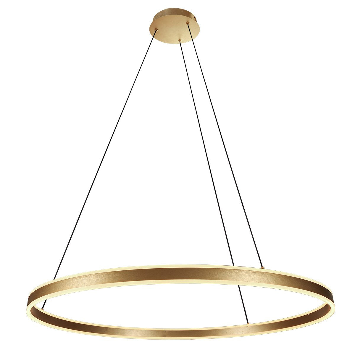 Steinhauer - hanglamp - Ringlux - goud - metaal - Ø 100cm - LED - 3676GO