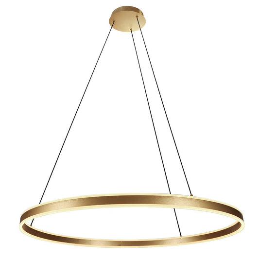 Steinhauer - hanglamp - Ringlux - goud - metaal - Ø 100cm - LED - 3676GO