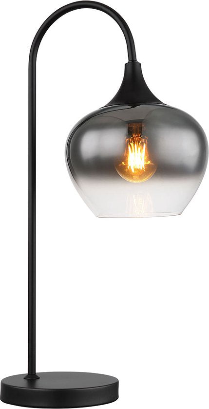 Globo tafellamp Maxy - zwart - metaal - 15548T
