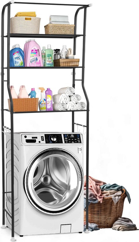 Luft Wasmachine ombouw - Opbouw - Meubel - Kast - Badkamer - 160 x 44 cm - Wc