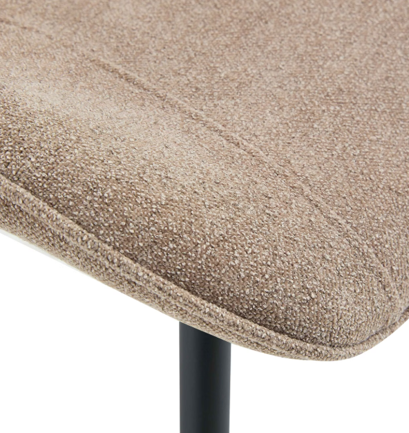 Multifurn Sten Eetkamerstoel Set van 2 - Taupe - 48 x 40 x 120 cm