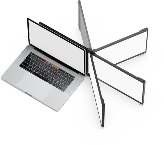 Mobile Pixels Duex Max DS - Portable Monitor - 14.1 inch Monitor - FHD - 60hz - Draagbaar Beeldscherm - Draagbare Monitor - Extra Laptopscherm