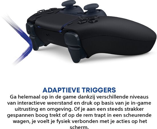 Sony PS5 DualSense Wireless Controller - Midnight Black