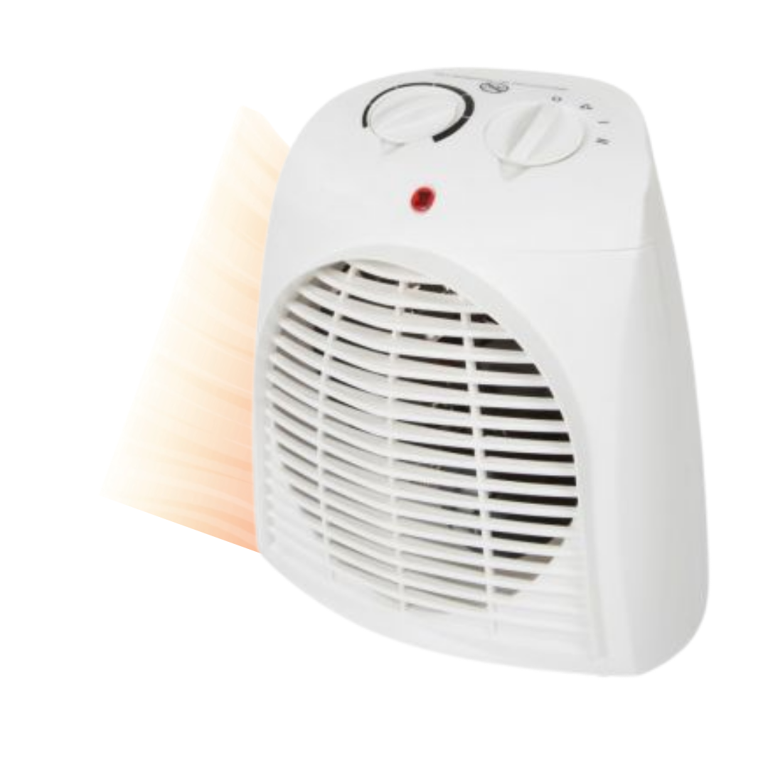 Perel Ventilatorkachel, voor binnen, 2 warmtestanden, 2000 W