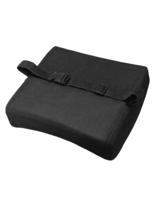 Home & Comfort rugkussen - memoryfoam - Zwart