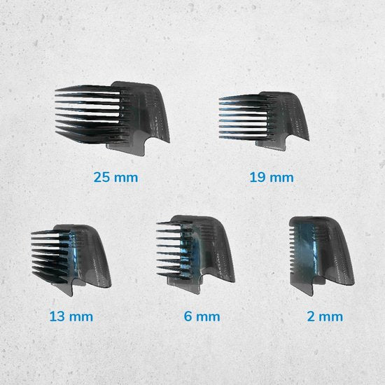 MicroTouch Titanium Trim Haar- en Bodytrimmer - 5 Opzetstukken - LED - Uitschuifbaar