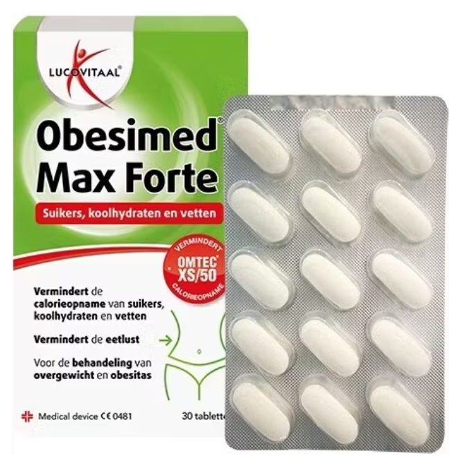 Lucovitaal Obesimed Max Forte Tablet - Ondersteunt gewichtsverlies