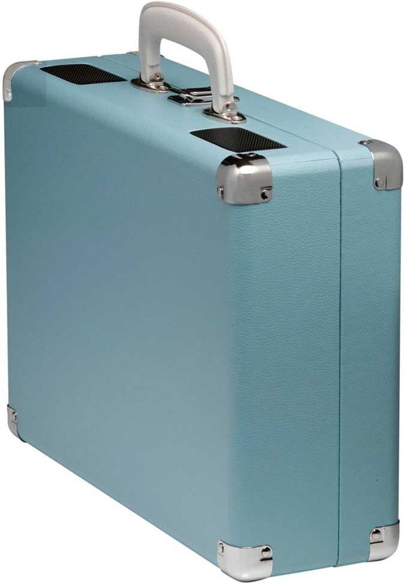 Denver Platenspeler - Ingebouwde Speakers - Incl. PC Software - Auto-stop - Retro - VPL120 - Blauw