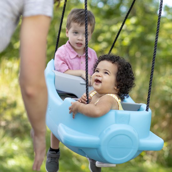 Step2 Rocket Swing for Two - tweepersoons raketschommel - Verstelbare heupgordels