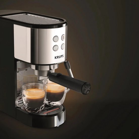 Krups Virtuoso Essential XP4418 Espresso machine - Zwart