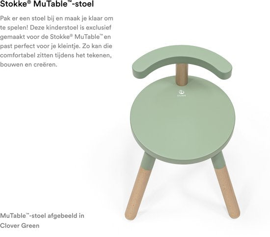 Stokke® MuTable™ stoel V2 Stormgrijs