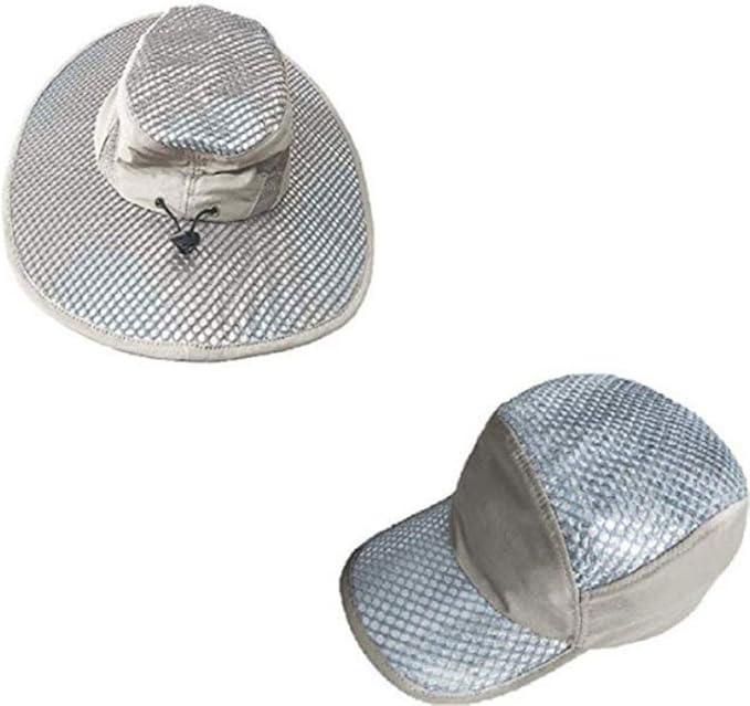 Hydro Cooling Bucket Hat Beige - 35 x 40 cm - Verkoelende Hoed - UV-Bescherming