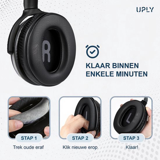 Set Oorkussens voor JBL Koptelefoon – Compatibel met Tune 770NC/770/760NC/T760NC/750BTNC/760BTNC/720BT/720/710BT/700BT/700BTNC/750BT
