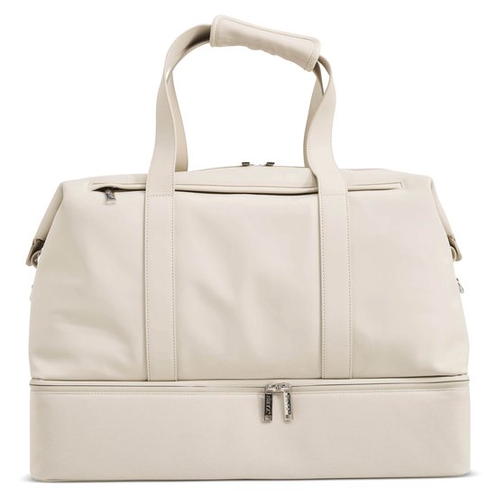 ONYX The Weekender Reistas voor Dames en Heren - 50L Weekendtas - Duffel Bag Handbagage - Ivory White