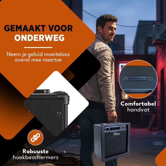 Finesse Basgitaar Versterker - Versterkers - Gitaarversterker - Audio