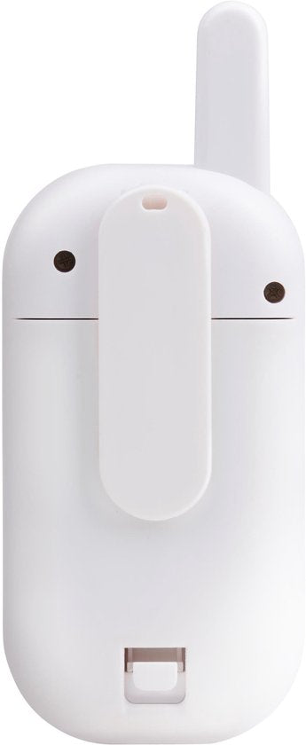 Grundig DECT Audio Babyfoon - Baby Monitor met 150M bereik - Ouder- en Babyunit - met LED Geluidsindicatie en Terugspreekfunctie - Babykamer Accessoires - Wit