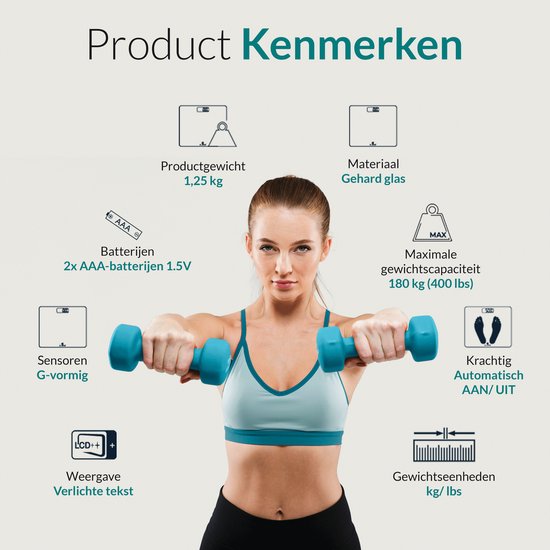Digitale Weegschaal voor Lichaamsgewicht – e.volve – Precisie & Fitness Tracking