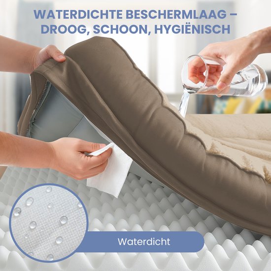 ELONEO Orthopedisch Hondenbed – S – Bruin