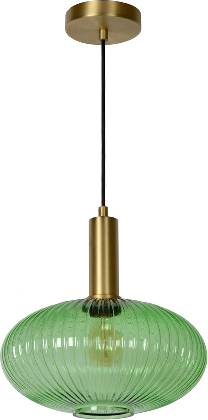 Lucide MALOTO - Hanglamp - Ø 30 cm - 1xE27 - Groen